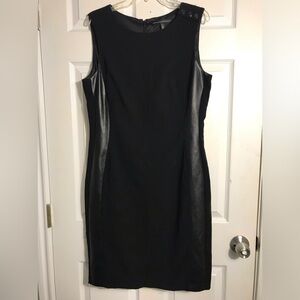 White House Black Market Elegant Black Sleeveless Dress 14